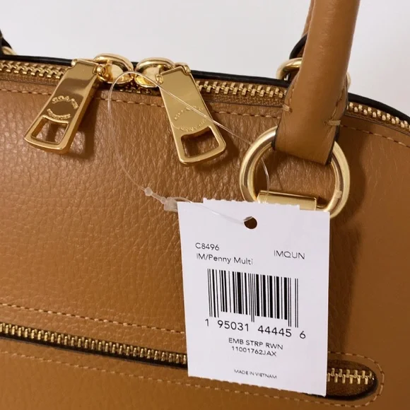 NWT💃Coach Katy Satchel/Crossbody With Diary Embroidery - Picture 10 of 10